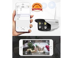 Camera an ninh ngoài trời - Camhi 720P Bền Tốt - Chống nước mà vẫn có Âm thanh và Màu sắc ban đêm Camera an ninh ngoài trời - Camhi 720P Bền Tốt - Chống nước mà vẫn có Âm thanh và Màu sắc ban đêm